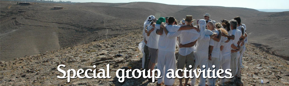 Special group activities